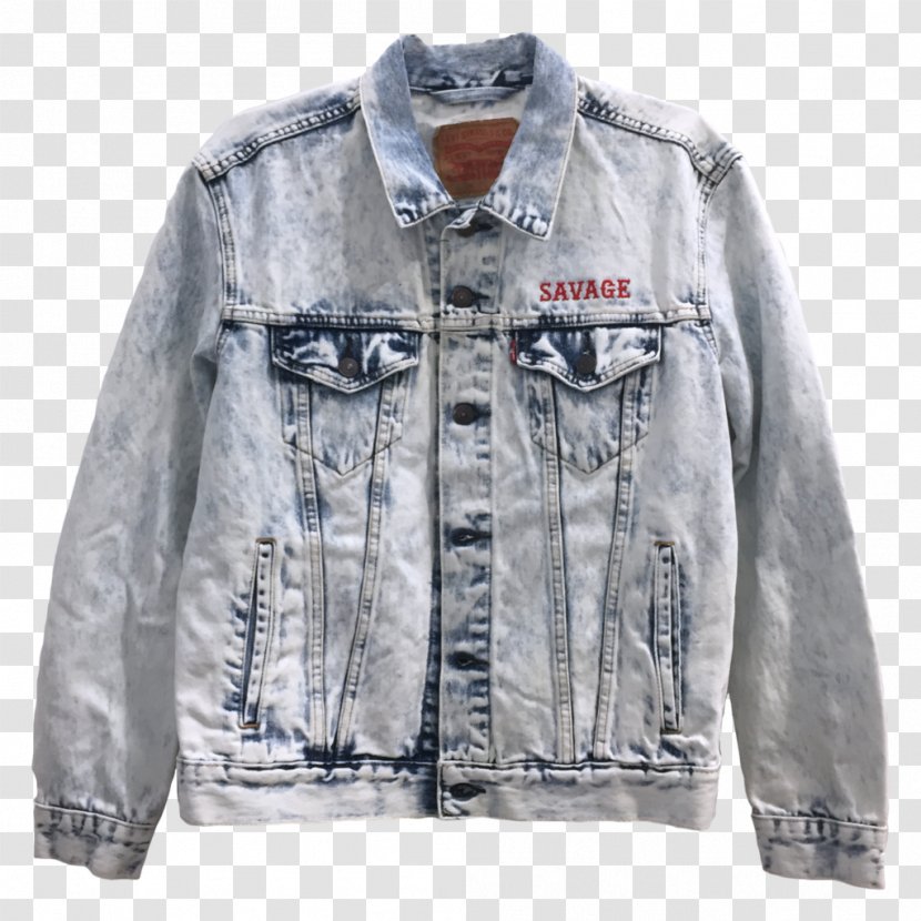 Leather Jacket Bluza Outerwear Denim Hood - Jeans Transparent PNG