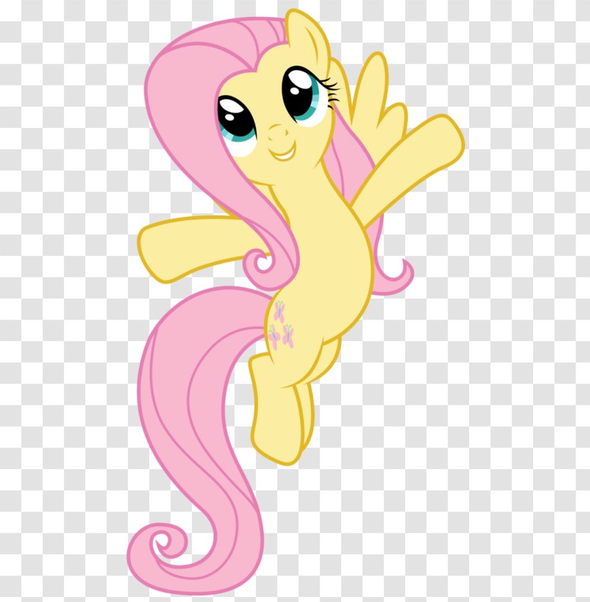 Fluttershy Pony Rainbow Dash Horse Applejack - Silhouette Transparent PNG
