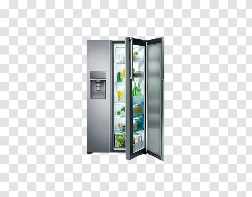 Refrigerator Samsung Auto-defrost Home Appliance Freezers - Hitachi Transparent PNG
