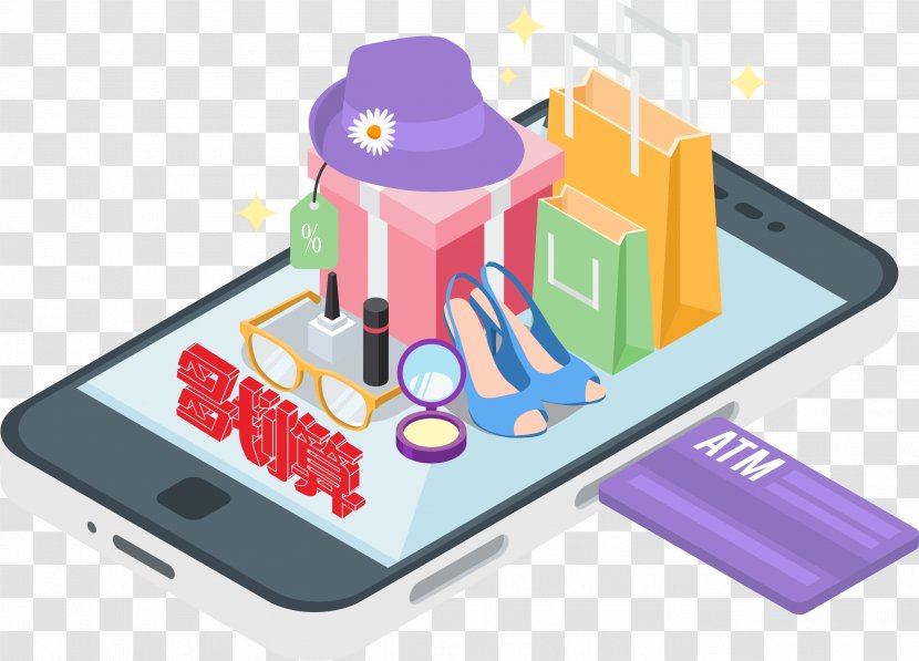 Online Shopping Retail Mobile App Development E-commerce - Diagram - Balita Illustration Transparent PNG