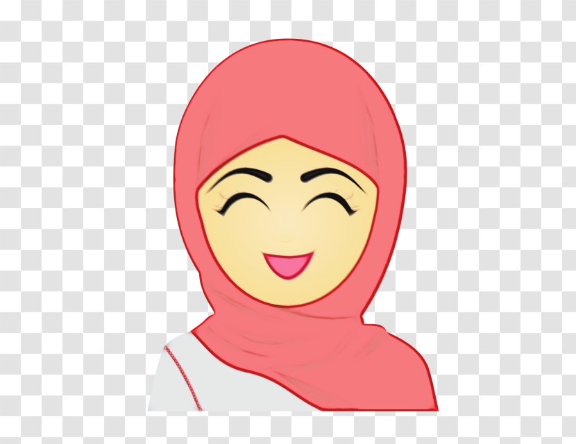 Smiley Face Background - Muslim - Smile Neck Transparent PNG
