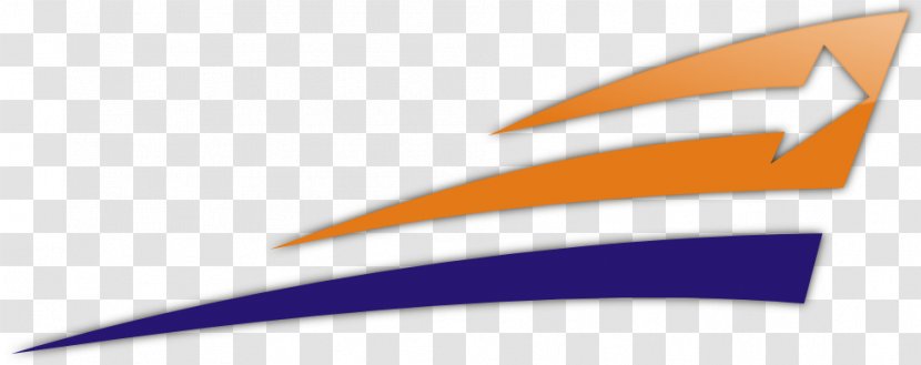 Logo Line Angle Brand Font - Orange Transparent PNG