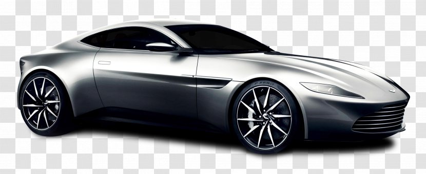 James Bond Aston Martin DB10 Car Jaguar C-X75 - Flower - Silver Transparent PNG