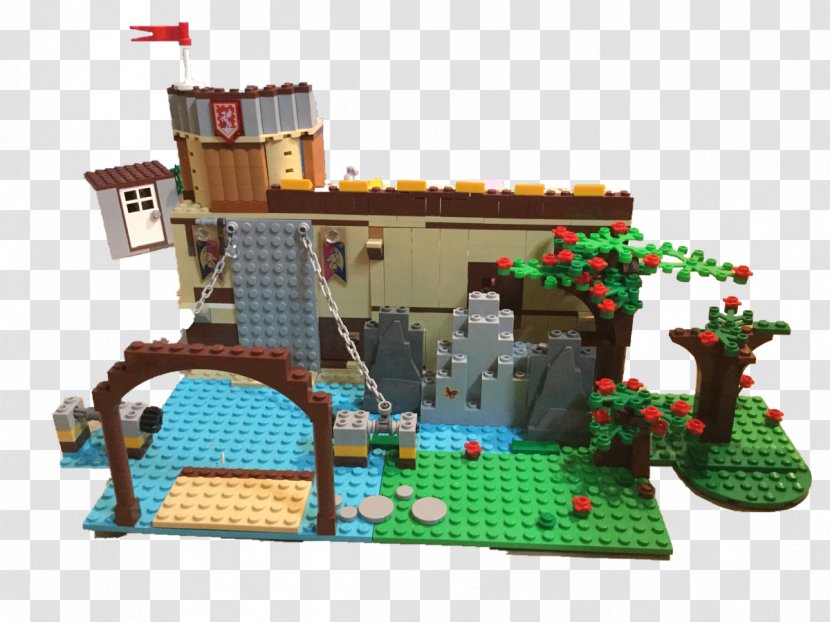 LEGO 10193 Castle Medieval Market Village Lego Ideas Wall - In Heaven Clouds Transparent PNG