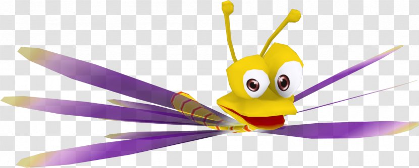 Spyro: Enter The Dragonfly Skylanders: Spyro's Adventure Legend Of Dawn Dragon GameCube Insect Transparent PNG