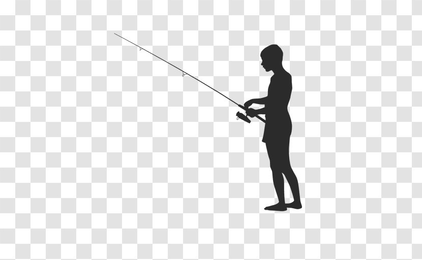 Fishing Rods Big-game Tackle Fisherman - Biggame - Isolated Vector Transparent PNG
