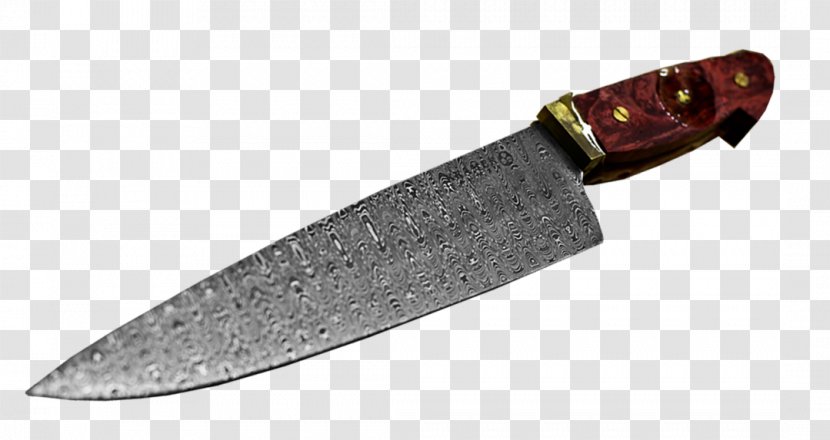 Chef's Knife Kitchen Knives Damascus Steel Blade - Bob Kramer - Flame Hand Transparent PNG