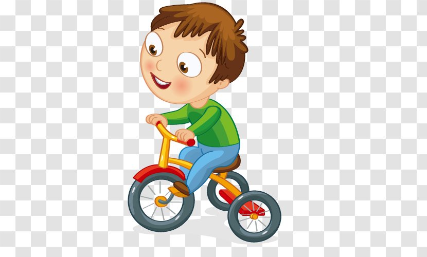 Motorized Tricycle Bicycle Clip Art - Children Album Transparent PNG