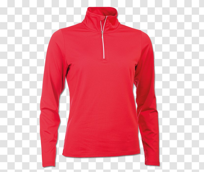 Hoodie T-shirt Zipper Under Armour Sweater - Long Sleeved T Shirt Transparent PNG