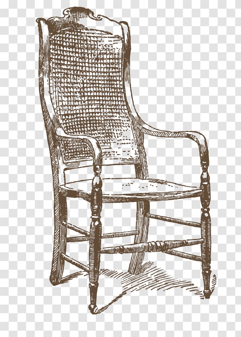 Chair Vector Graphics Illustration Image Design - Sitting - Silla En Campo Transparent PNG