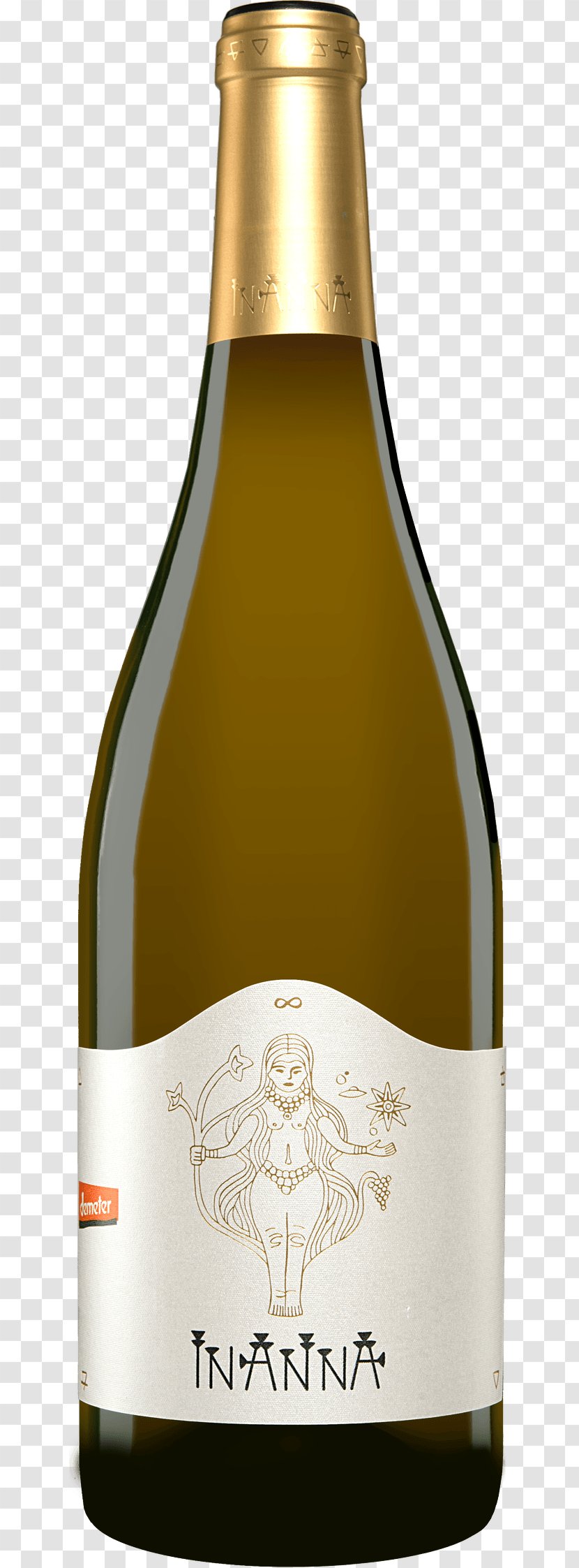 Champagne White Wine Sparkling Shiraz - Bottle Transparent PNG