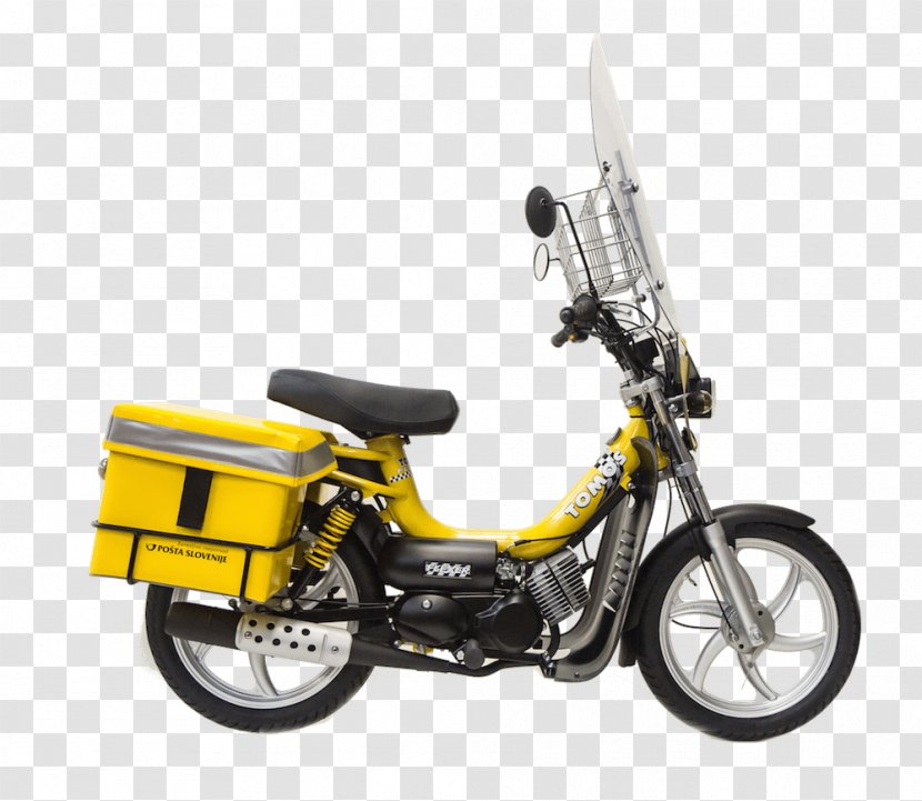 Scooter Honda Motorcycle Moped Tomos - Bicycle Transparent PNG