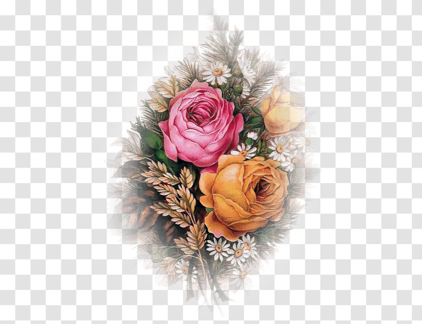 Garden Roses Flower Bouquet Floral Design Cut Flowers - Flowering Plant Transparent PNG