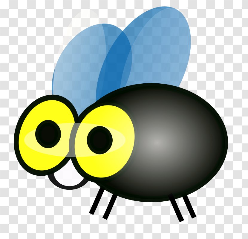 Mosquito Free Content Clip Art - Cartoon Picture Of A Fly Transparent PNG