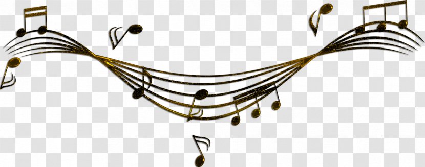 Musical Note Staff - Cartoon Transparent PNG