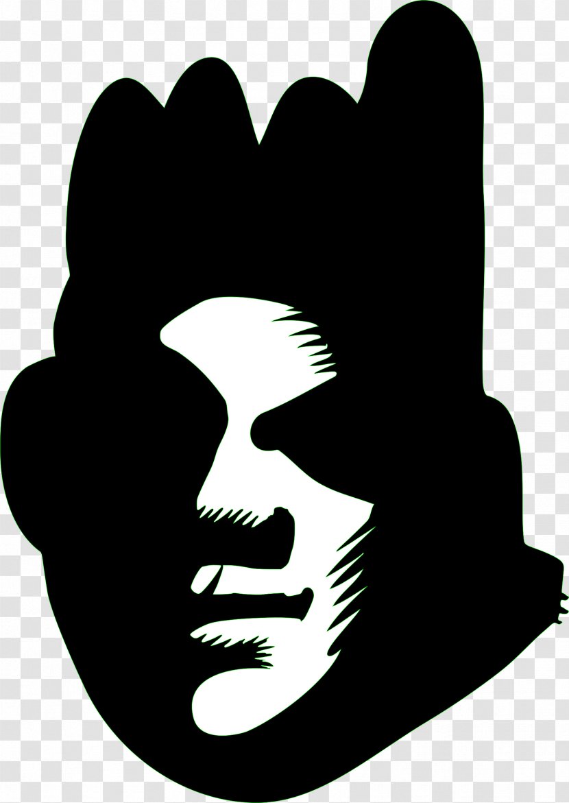 Blackface Cartoon Clip Art - Silhouette - GRAFITTI Transparent PNG