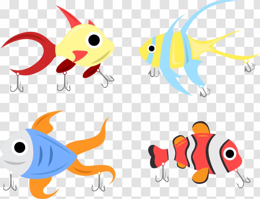 Clip Art - Fishing - Sea Clown Fish Transparent PNG