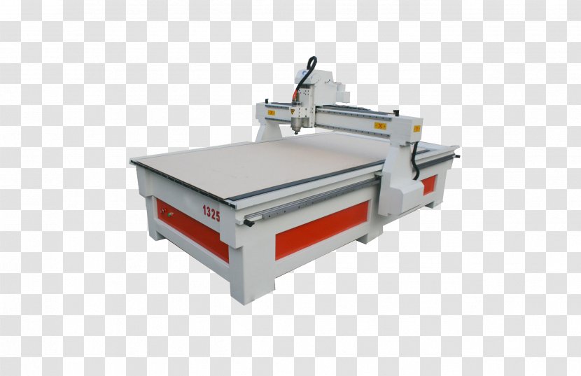 Computer Numerical Control CNC Router Machine Wood - Woodworking - Red Silver Engraving Transparent PNG