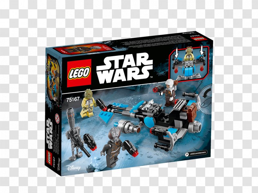LEGO 75167 Star Wars Bounty Hunter Speeder Bike Battle Pack 4-LOM Lego Toy Transparent PNG