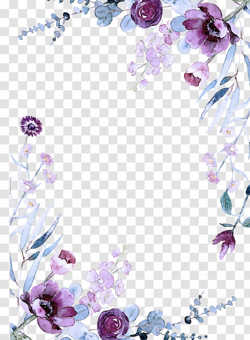 Picture Frame - Floral Design - Flower Transparent PNG