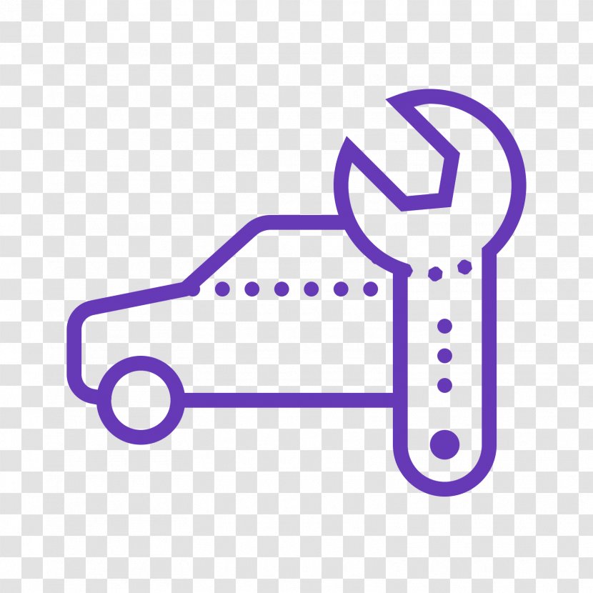 Car Autoservice Roadrunner Clip Art - Purple - Repair Transparent PNG