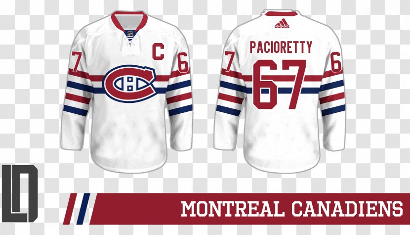 Sports Fan Jersey T-shirt Logo Outerwear Sleeve - Uniform - Montreal Canadiens Transparent PNG