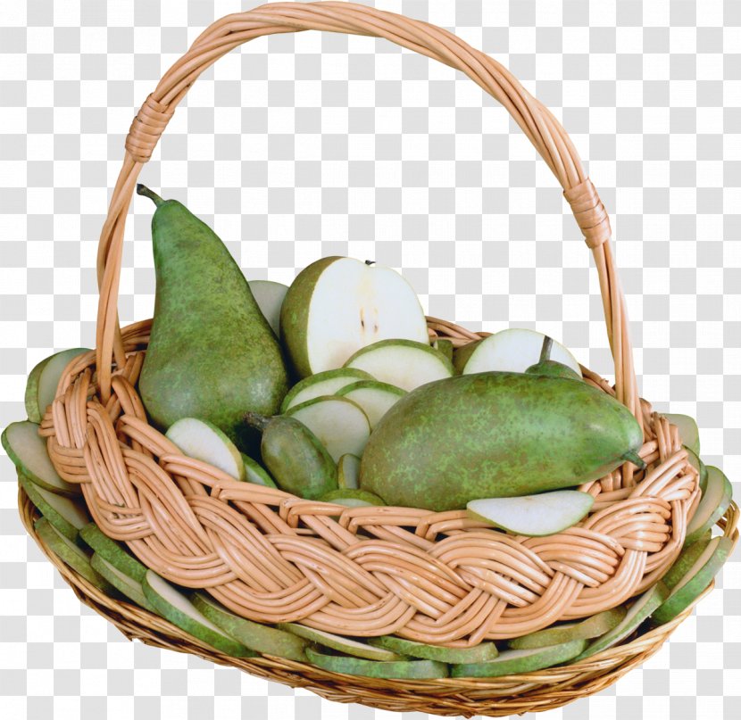 Pear Fruit Auglis Vegetable Basket - Grape Transparent PNG
