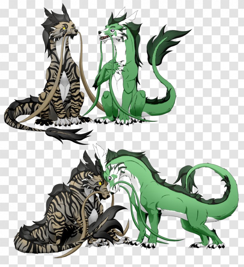 Cat Tiger Cartoon Illustration Fauna - Tail Transparent PNG