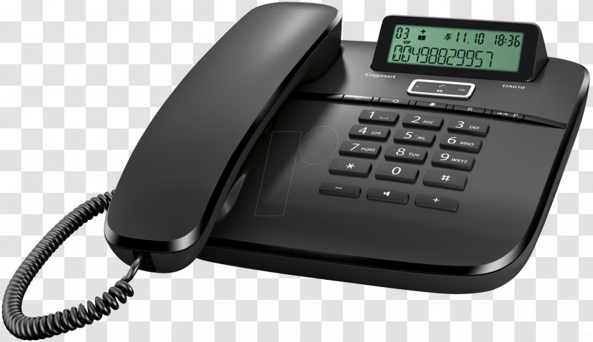 Business Telephone System Gigaset Communications Home & Phones Handsfree - Caller Id Transparent PNG