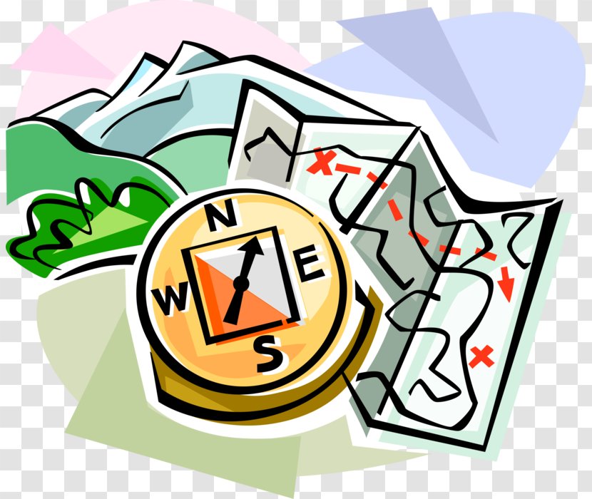 Clip Art Openclipart Orienteering Free Content Vector Graphics - Royaltyfree - Map Course Transparent PNG