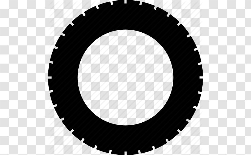 Car Tire Wheel - Icon Vector Transparent PNG