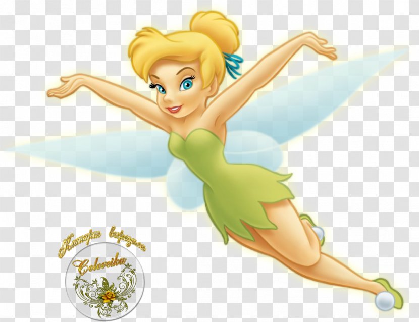 Tinker Bell Rapunzel Disney Fairies Clip Art - Heart - Fairy Transparent PNG