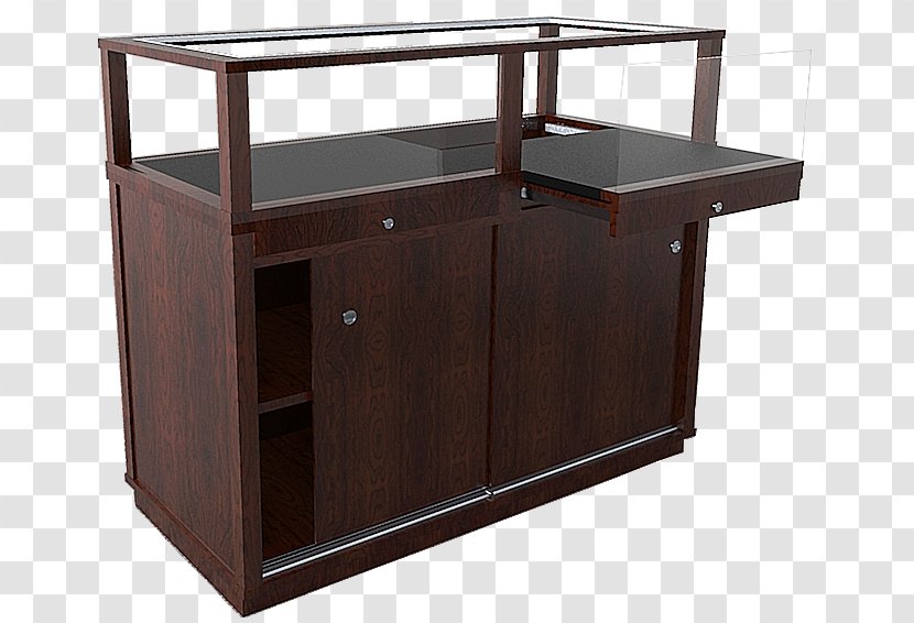 Display Case Buffets & Sideboards Restaurant Table Business - Cabinetry - Jewelry Transparent PNG