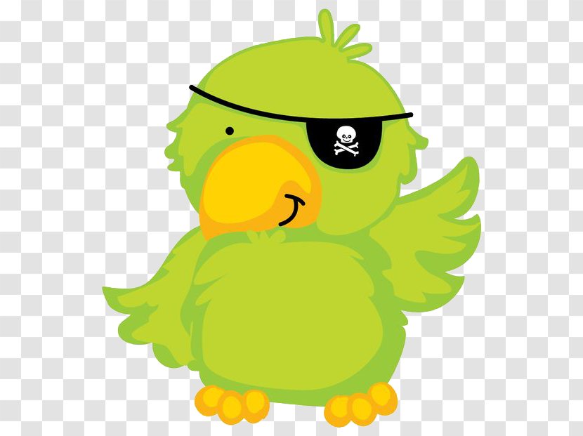 Piracy Papagaio De Pirata Drawing - Beak - Pirate Parrot Transparent PNG