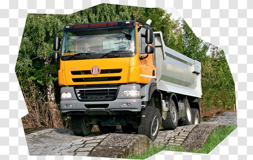Commercial Vehicle Tatra Car Dump Truck Dumper - Road - Motor Transparent PNG