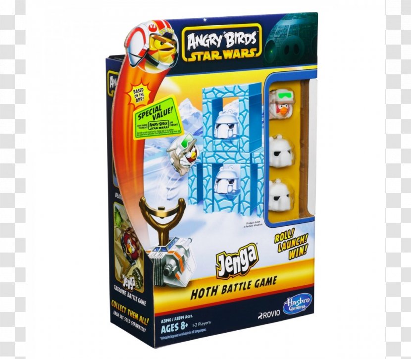 Angry Birds Star Wars II Jenga Hoth - Game Transparent PNG
