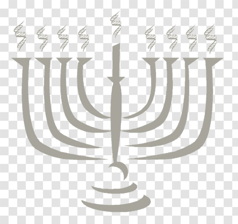 Menorah Hanukkah Light Judaism - Candle Holders Transparent PNG
