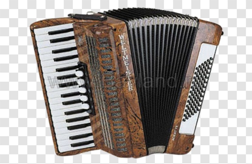 Piano Accordion Chromatic Button Hohner Reed - Silhouette Transparent PNG
