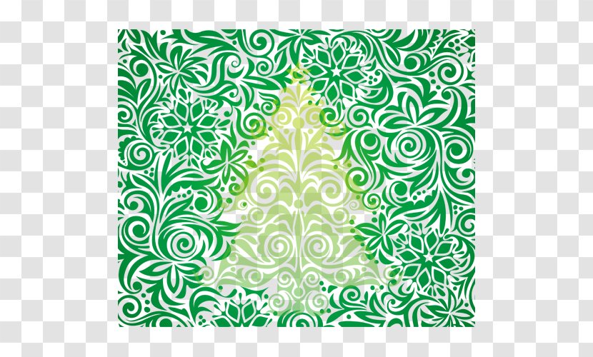 Pattern - Floral Design - Creative Christmas Transparent PNG