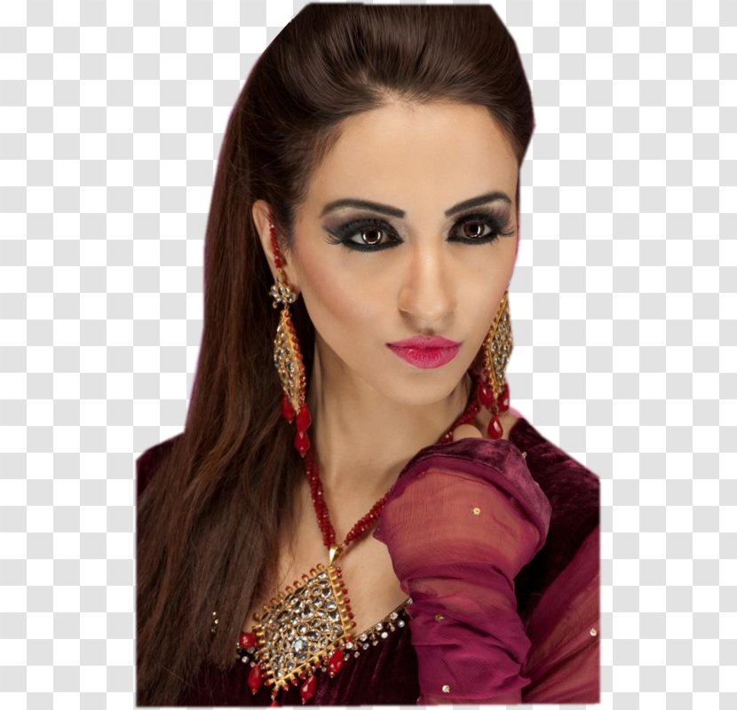 Photo Shoot Eyebrow Jewellery Makeover Maroon Transparent PNG