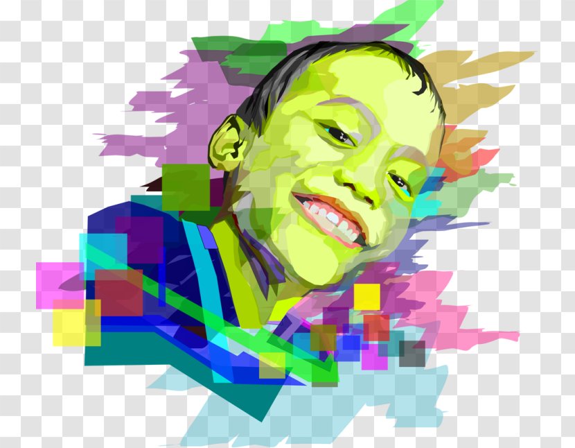 Portrait Drawing Pop Art - Cartoon Transparent PNG