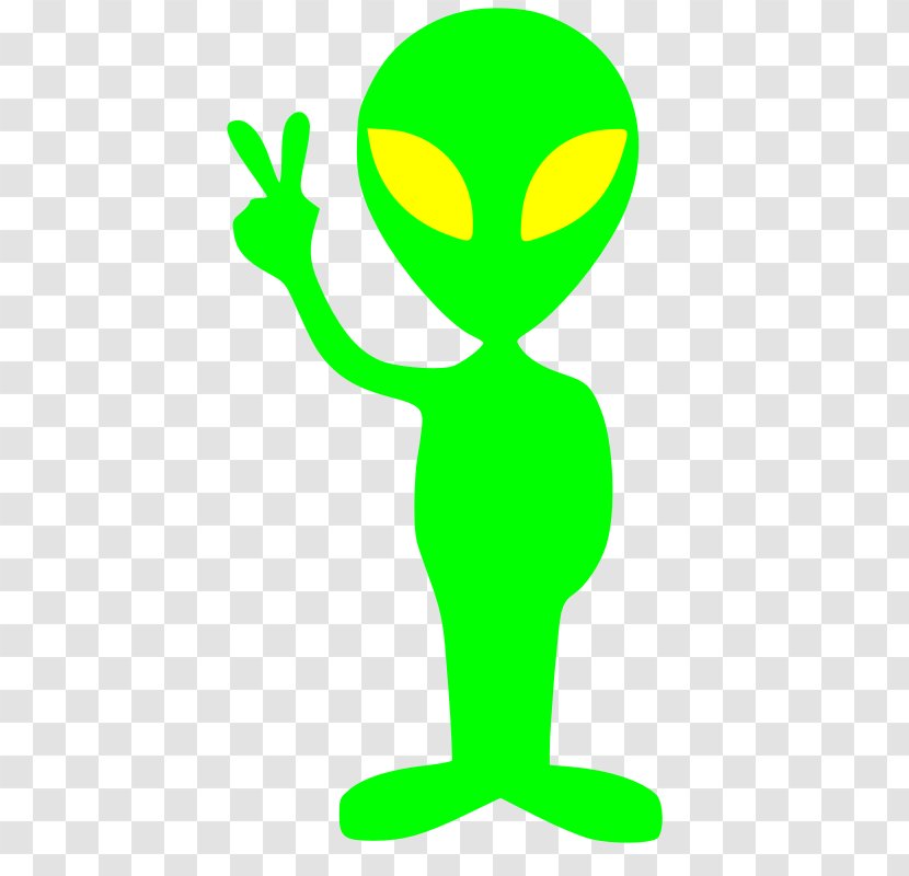 Alien Extraterrestrial Life Clip Art - Artwork - Cartoon Pictures Of Eyes Transparent PNG