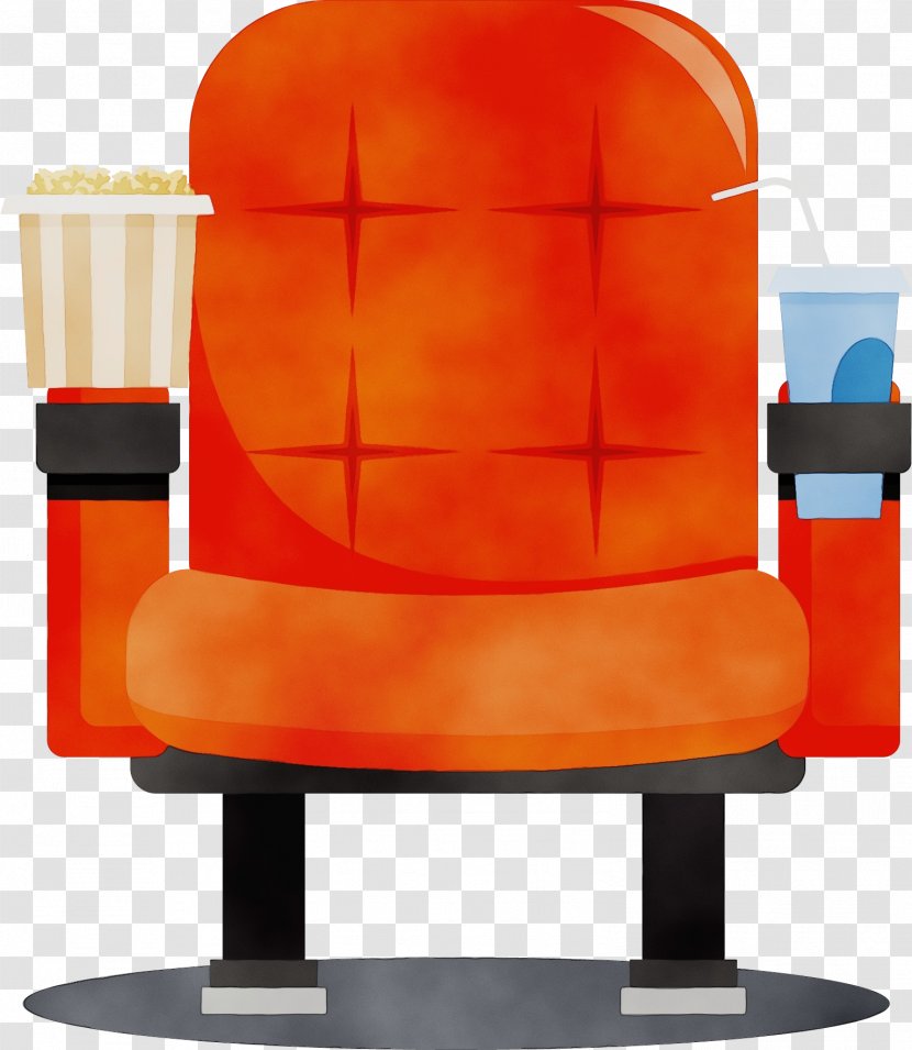 Orange - Wet Ink Transparent PNG