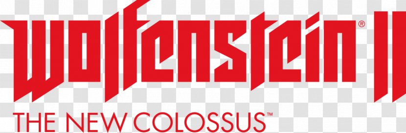Wolfenstein: The New Order Wolfenstein II: Colossus Video Games Logo MachineGames - Area - Watercolor Transparent PNG