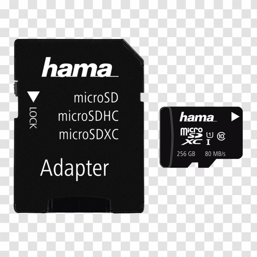 Flash Memory Cards MicroSD Secure Digital Adapter - Card - Camera Transparent PNG