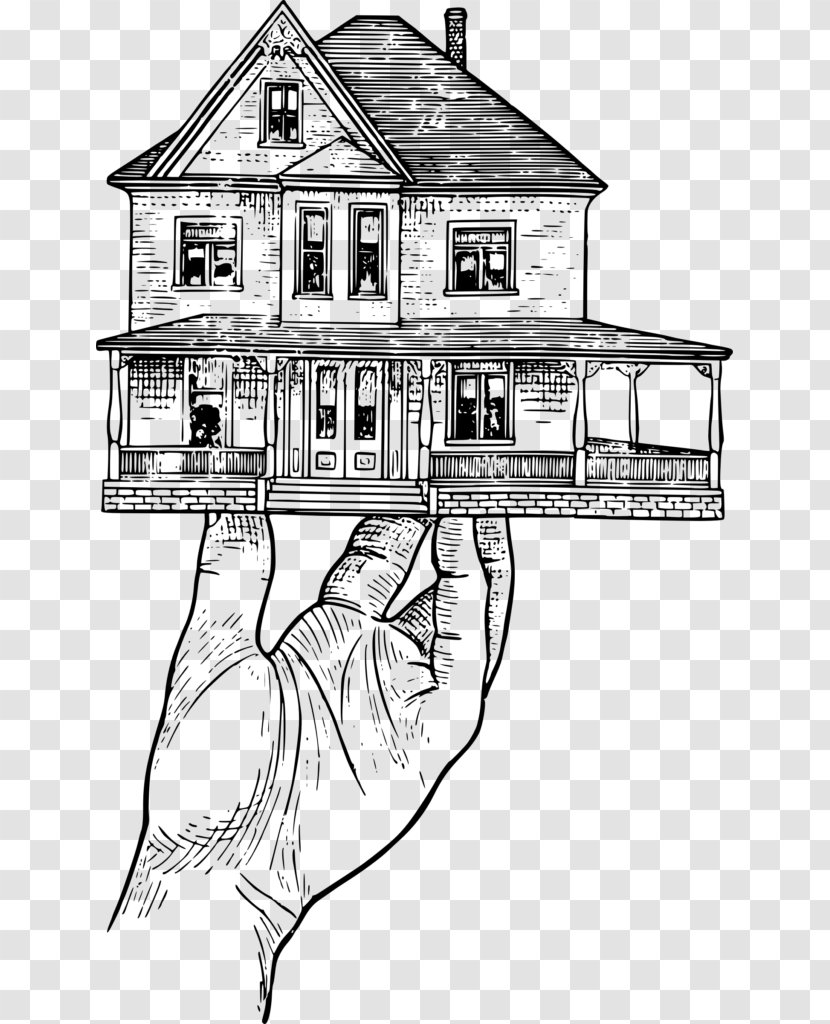 House Hand Clip Art Transparent PNG