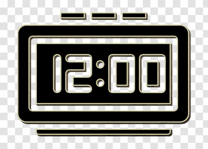 Household Appliances Icon Digital Clock Icon Alarm Clock Icon Transparent PNG