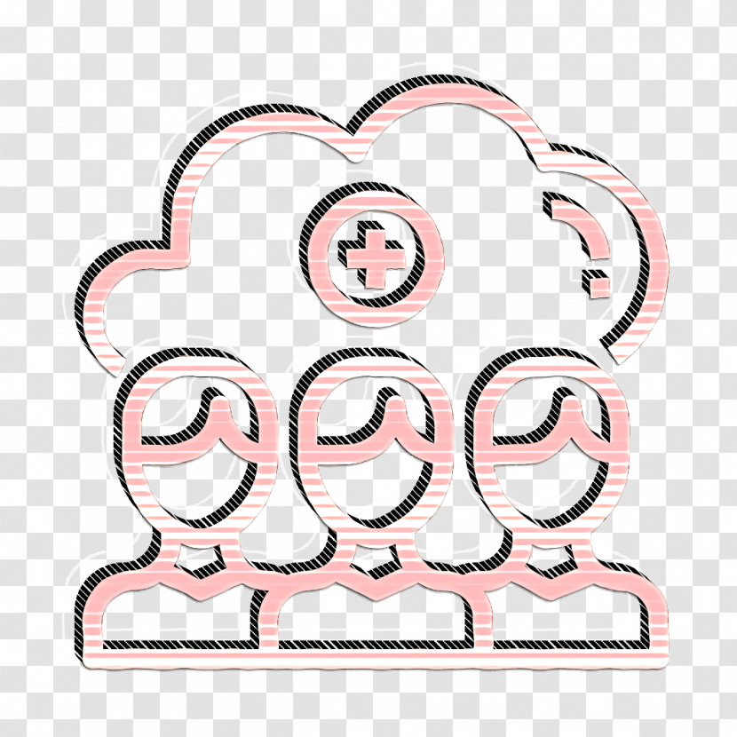 Fintech Icon Cloud Storage Icon Data Icon Transparent PNG