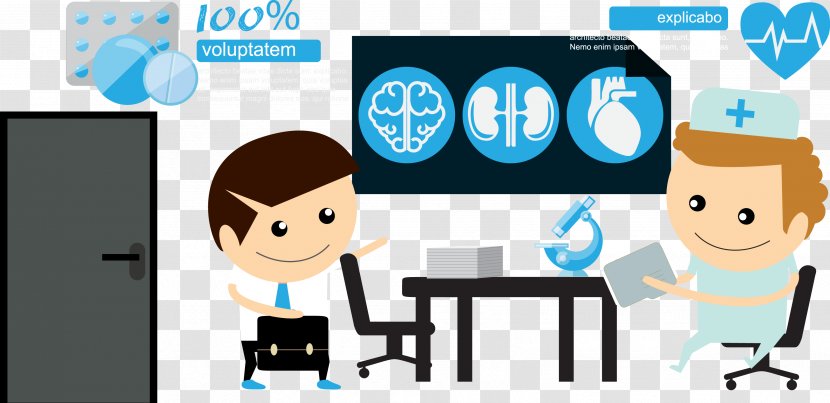 Health Care Medical Diagnosis Therapy - Logo - Vector Cartoon Villain Doctor Transparent PNG