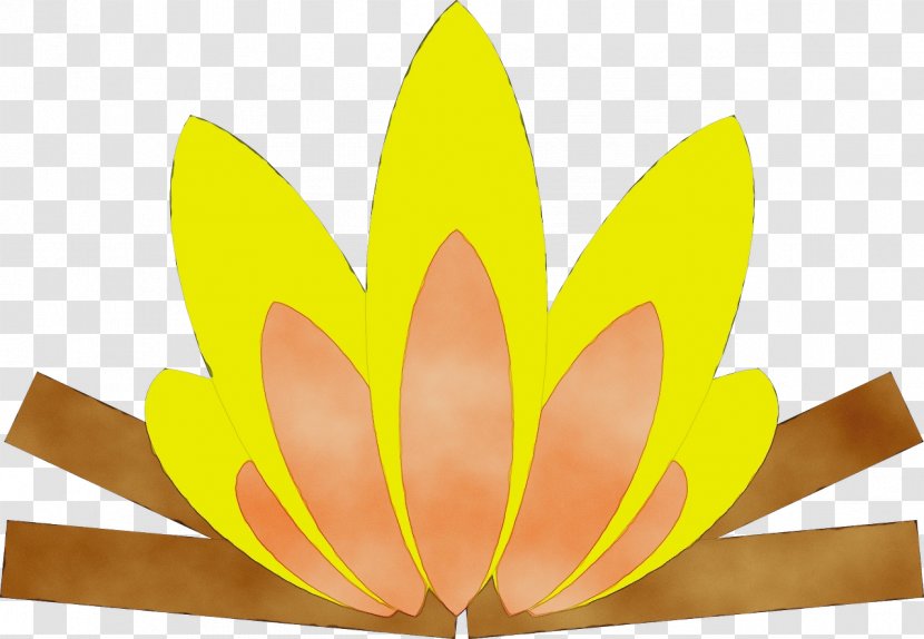 Lily Flower Cartoon - Wet Ink - Sacred Lotus Transparent PNG